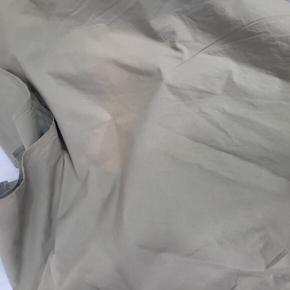 Xirena Maggie Halter Dress Green Olive Maxi Poplin Cotton Sundress Pockets XS - Picture 9 of 16